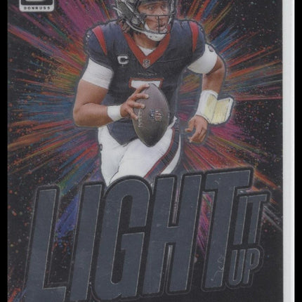 C.J. Stroud 2024 Donruss Optic #17 Light It Up