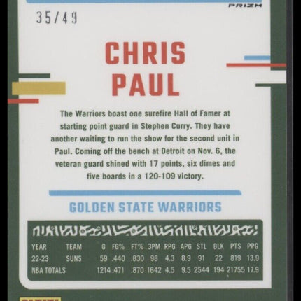 2023-24 Donruss Optic #147 Chris Paul Blue #/49
