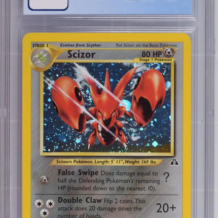 Scizor 2001 Neo Discovery #10/75 CGC 7.5