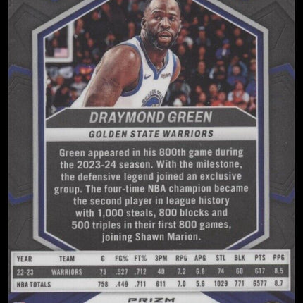 2023-24 Panini Mosaic #130 Draymond Green Blue #/199