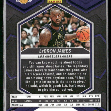 2023-24 Panini Mosaic #278 LeBron James