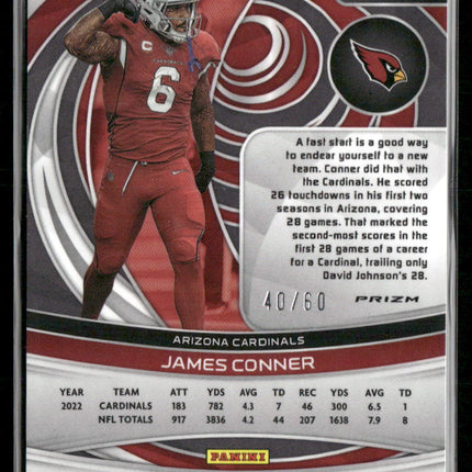 2023 Panini Spectra #1 James Conner Interstellar #/60