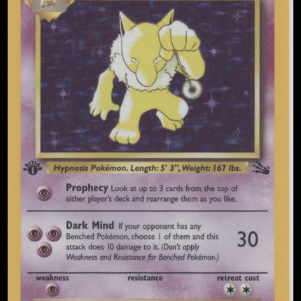Hypno (8) Fossil #08/62 - 1st Edition