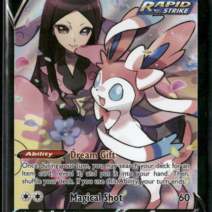 Sylveon V SWSH09: Brilliant Stars Trainer Gallery #TG14/TG30