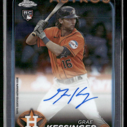 2024 Topps Chrome #RA-GK Grae Kessinger Rookie Autographs
