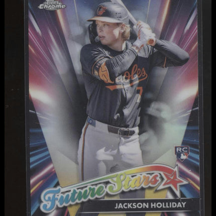 2024 Topps Chrome Update #FSU-15 Jackson Holliday Future Stars