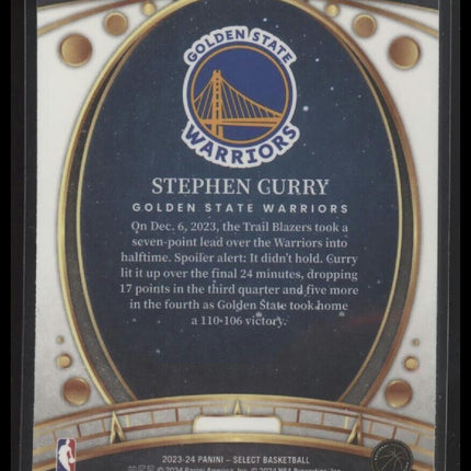 2023-24 Panini Select #6 Stephen Curry Lodestars