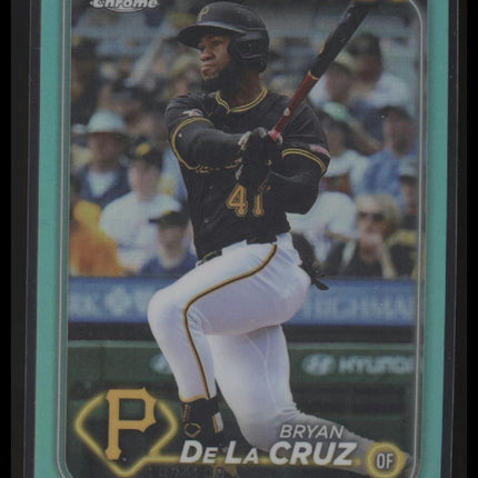 2024 Topps Chrome Update #USC126 Bryan De La Cruz Aqua Refractors #/199