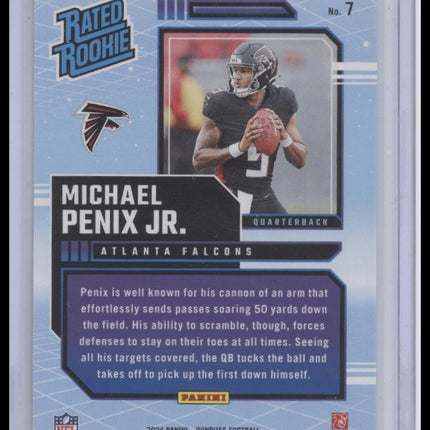 Michael Penix Jr. 2024 Donruss #7 Rated Rookies Retro
