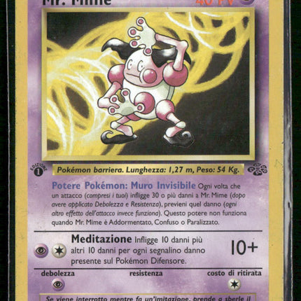 Pokemon Jungle #22/64 Mr. Mime 1st Edition