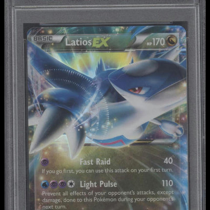 2015 Pokemon Xy Roaring Skies #58 Latios Ex Roaring Skies PSA 9