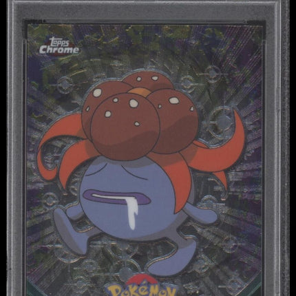 2000 Topps Chrome Pokemon T.V. #44 Gloom Pokemon T.V. PSA 10