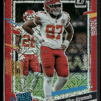 2023 Donruss Optic #256 Felix Anudike-Uzomah Red Mojo