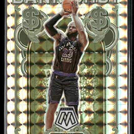 2023-24 Panini Mosaic #13 LeBron James Bank Shot Mosaic Prizm