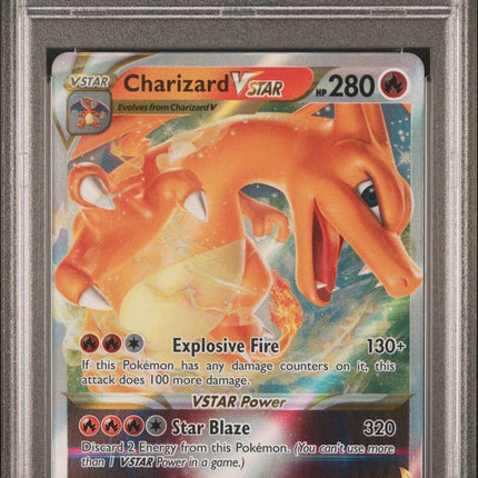 2023 Pokemon Sword And Shield Crown Zenith #019 Charizard Vstar PSA 10