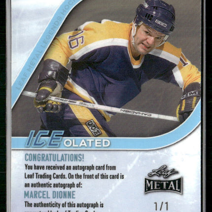2024 Leaf Hockey- Marcel Dionne 1/1