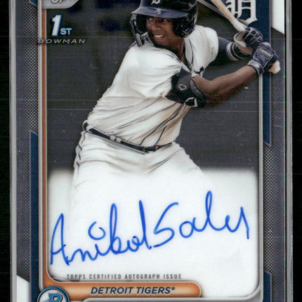 2024 Bowman Chrome #CPA-ASA Anibal Salas Prospects Autographs