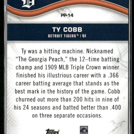 2024 Topps Pristine #PP-14 Ty Cobb Pristine Production