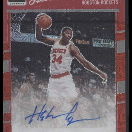 2023-24 Donruss Optic #RSS-OLA Hakeem Olajuwon Retro Series Signatures Choice