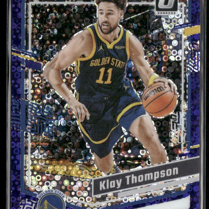2023-24 Donruss Optic #189 Klay Thompson Fast Break Purple #/99