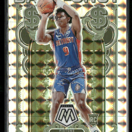 2023-24 Panini Mosaic #7 Ausar Thompson Bank Shot Mosaic Prizm