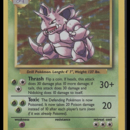 Nidoking Base Set #011/102