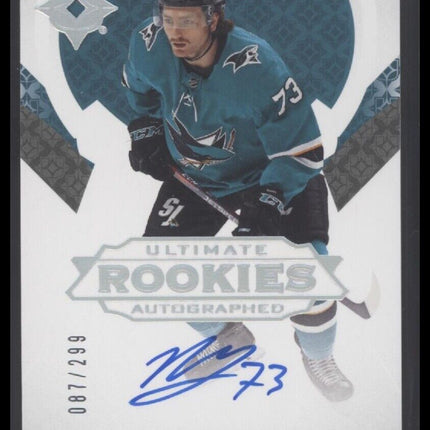 2019-20 Upper Deck Ultimate Collection #156 Noah Gregor #/299