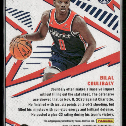 2023-24 Donruss Optic #FBS-BIL Bilal Coulibaly Fast Break Signatures