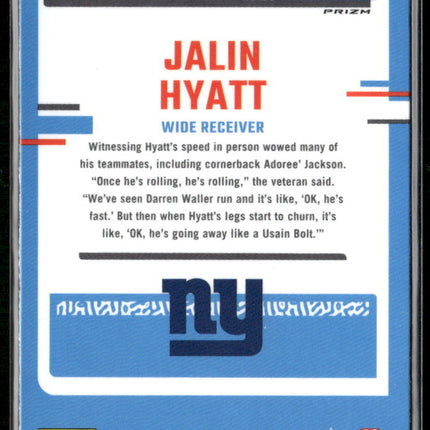 2023 Donruss Optic #279 Jalin Hyatt Red Mojo