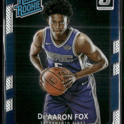 2017-18 Donruss Optic #196 De'Aaron Fox