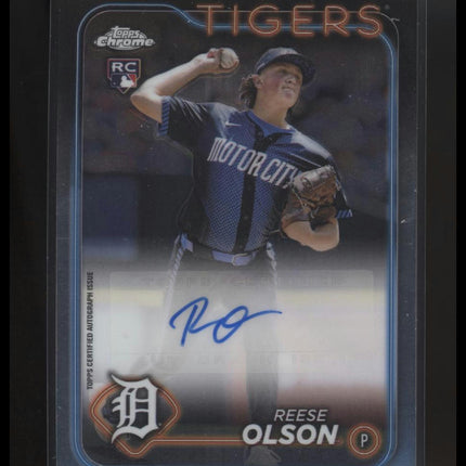2024 Topps Chrome Update #AC-REES Reese Olson Autographs