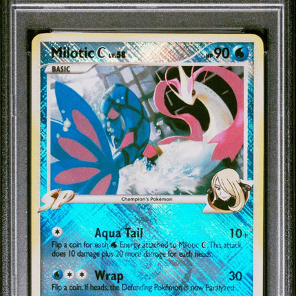 2009 Platinum Supreme Victors #35 Milotic C-Holo Sv-Crshtch- PSA 8