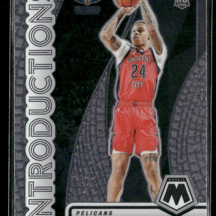 2023-24 Panini Mosaic #14 Jordan Hawkins Introductions