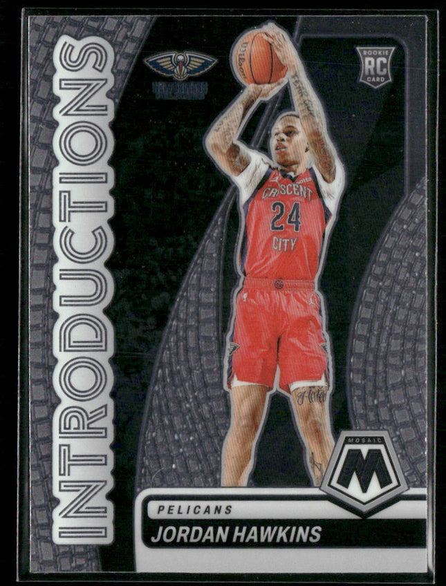 2023-24 Panini Mosaic #14 Jordan Hawkins Introductions