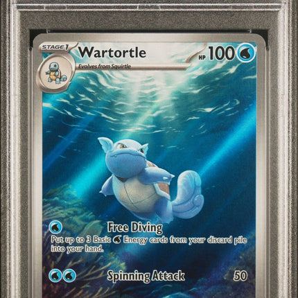 2023 Pokemon Mew En-151 #171 Wartortle Illustration Rare PSA 10