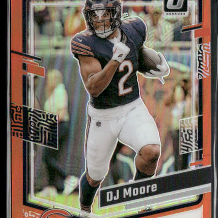 2023 Donruss Optic #34 DJ Moore Orange #/249