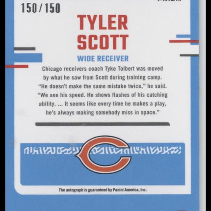 Tyler Scott 2023 Donruss Optic #218 Holo