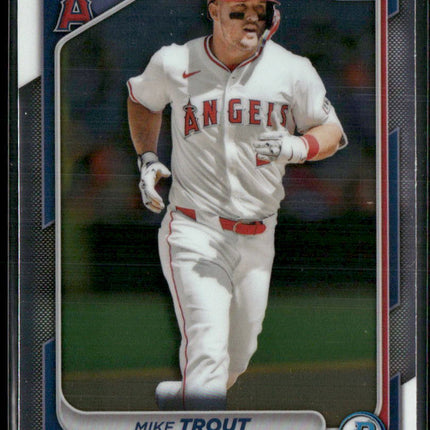 2024 Bowman Chrome #82 Mike Trout