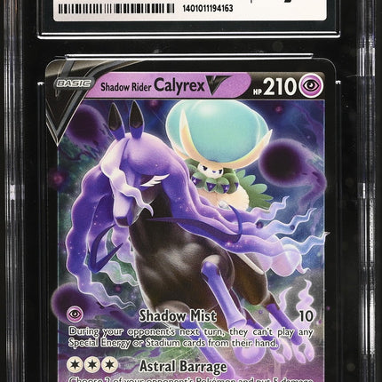 Shadow Rider Calyrex V 2021 Chilling Reign #074/198 CGC 9