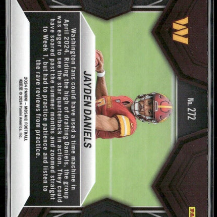 2024 Panini Mosaic NFL Debut RC Jayden Daniels #272