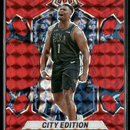2023-24 Panini Mosaic #271 Zion Williamson Red