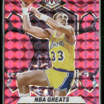 2023-24 Panini Mosaic #299 Kareem Abdul-Jabbar Pink #/149