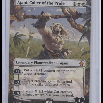 Ajani, Caller of the Pride (Borderless) Foundations #357