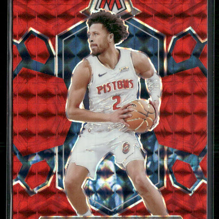 2023-24 Panini Mosaic #81 Cade Cunningham Red