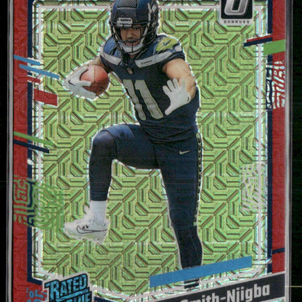 2023 Donruss Optic #293 Jaxon Smith-Njigba Red Mojo
