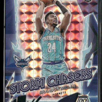 2023-24 Panini Mosaic #14 Brandon Miller Storm Chasers