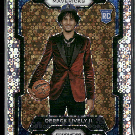 2023-24 Panini Prizm #163 Dereck Lively II Prizms Fast Break