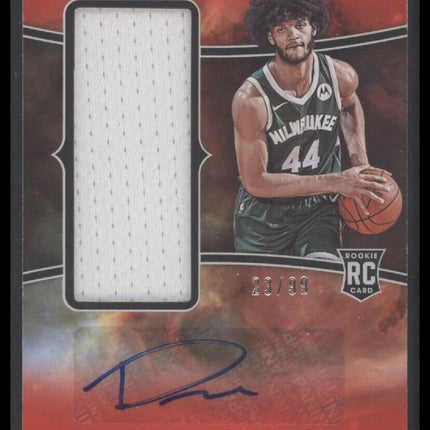 2023-24 Panini Origins Andre Jackson Jr. Rookie Jersey Autographs Red #/99