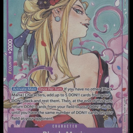 Black Maria (Illustration Box Vol.2) #OP08-074