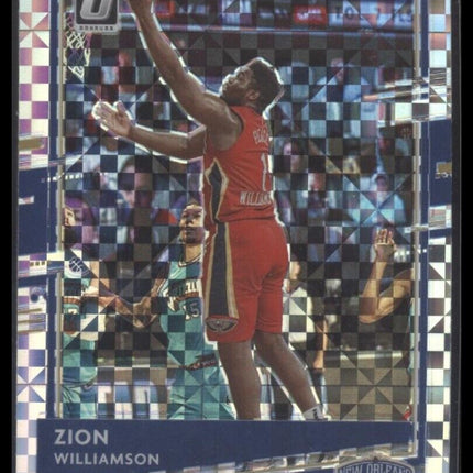 2020-21 Donruss Optic #40 Zion Williamson Fast Break Holo
